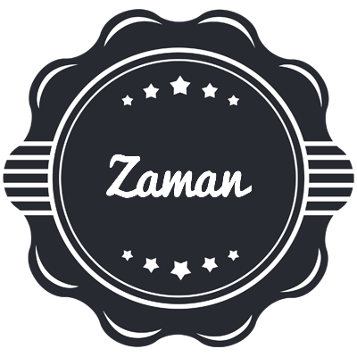 Zaman badge logo
