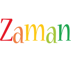 Zaman birthday logo