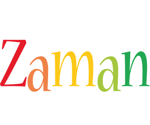 Zaman birthday logo