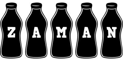 Zaman bottle logo