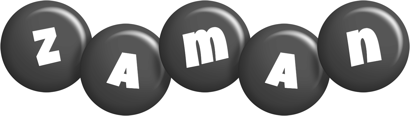 Zaman candy-black logo