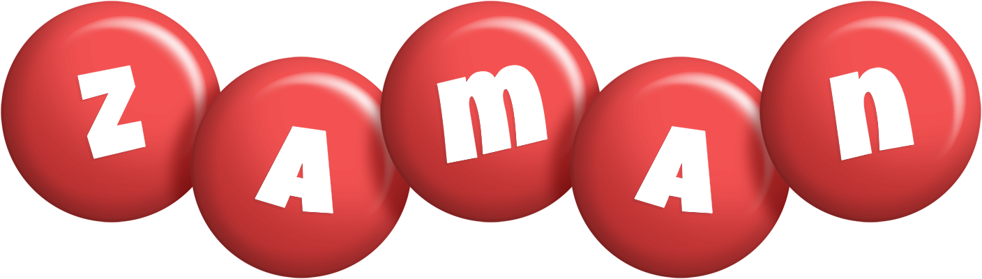 Zaman candy-red logo