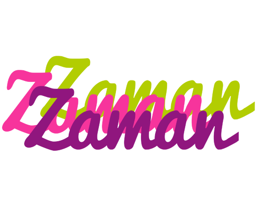 Zaman flowers logo