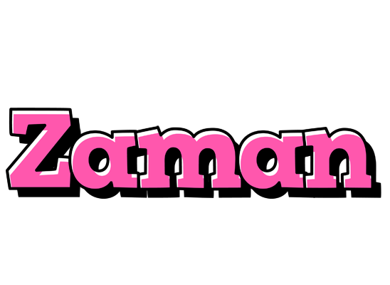 Zaman girlish logo