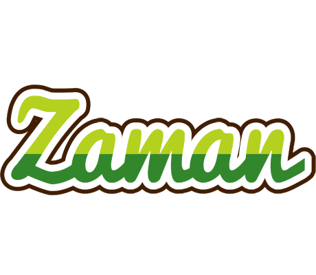 Zaman golfing logo
