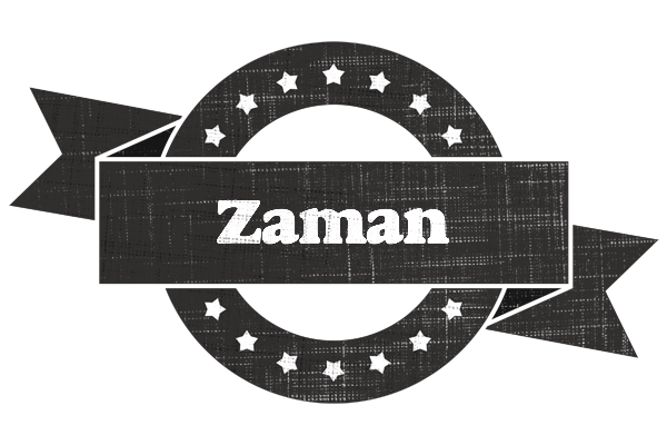 Zaman grunge logo
