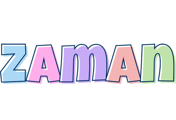 Zaman pastel logo