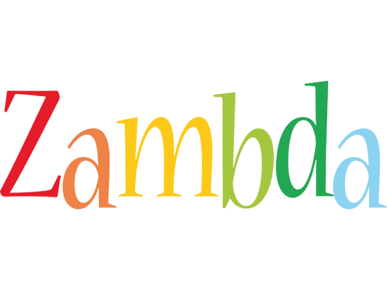 Zambda birthday logo