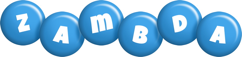 Zambda candy-blue logo