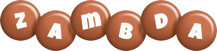 Zambda candy-brown logo