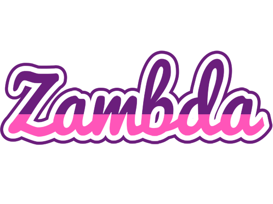 Zambda cheerful logo