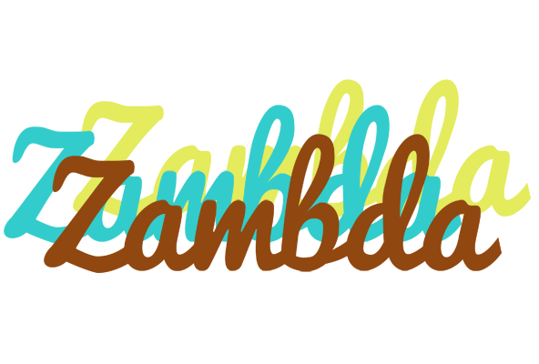 Zambda cupcake logo