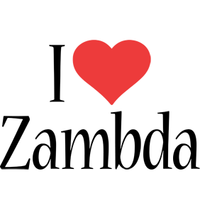 Zambda i-love logo