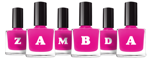 Zambda nails logo