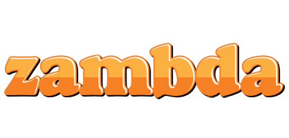 Zambda orange logo