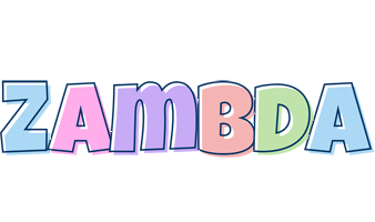 Zambda pastel logo