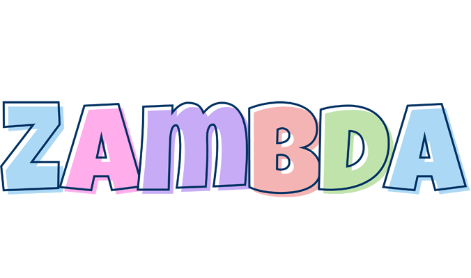 Zambda pastel logo