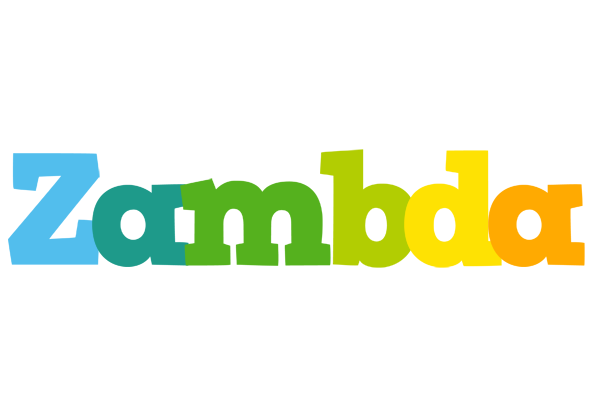 Zambda rainbows logo