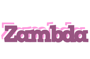 Zambda relaxing logo