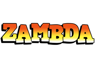 Zambda sunset logo