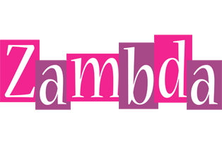 Zambda whine logo