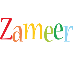 Zameer birthday logo