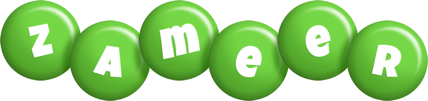 Zameer candy-green logo