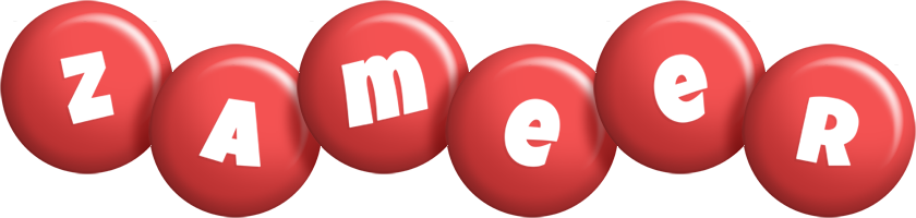 Zameer candy-red logo