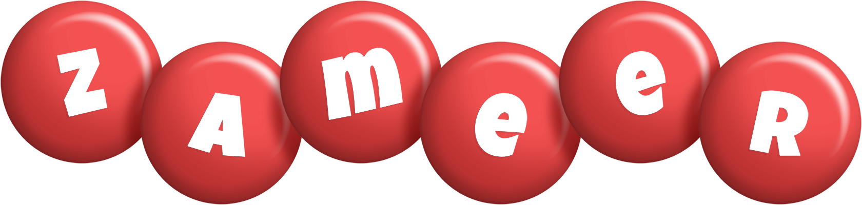 Zameer candy-red logo