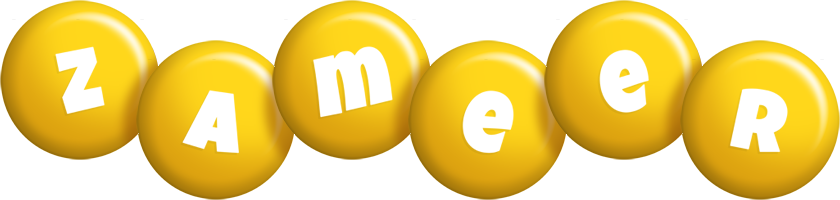 Zameer candy-yellow logo