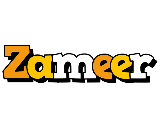 Zameer cartoon logo
