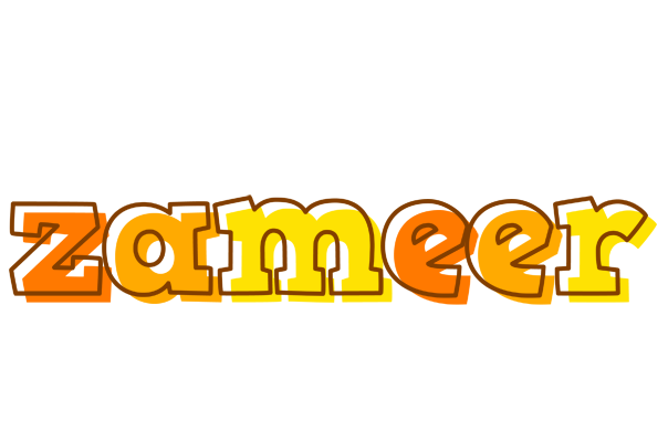 Zameer desert logo
