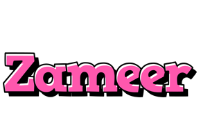 Zameer girlish logo