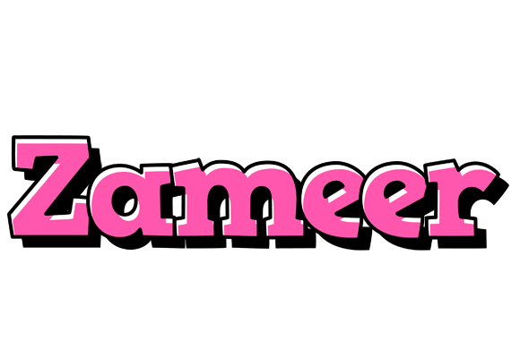 Zameer girlish logo