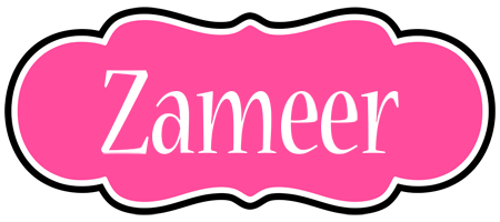 Zameer invitation logo