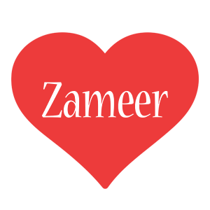 Zameer love logo