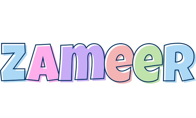 Zameer pastel logo