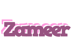 Zameer relaxing logo