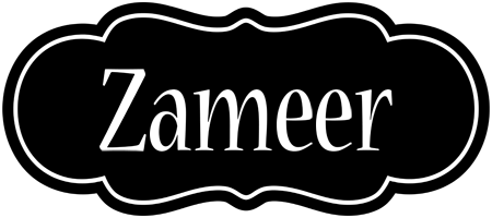 Zameer welcome logo