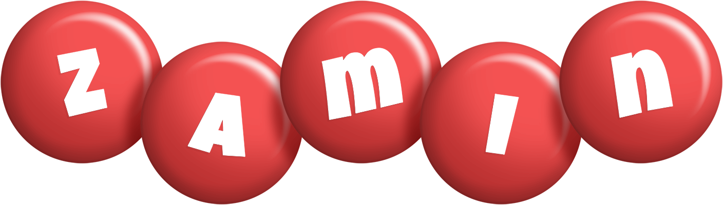 Zamin candy-red logo