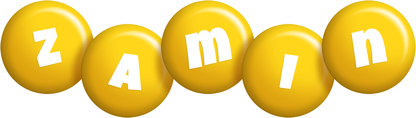Zamin candy-yellow logo