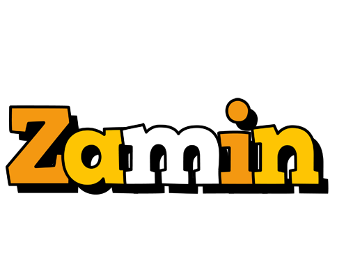 Zamin cartoon logo