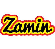 Zamin flaming logo