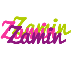 Zamin flowers logo