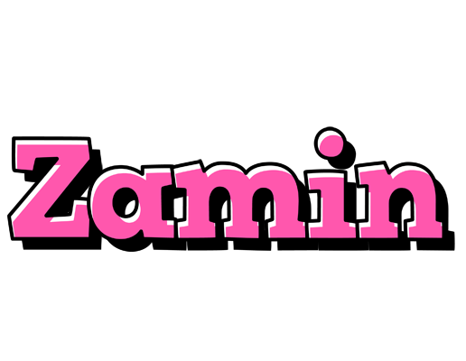 Zamin girlish logo