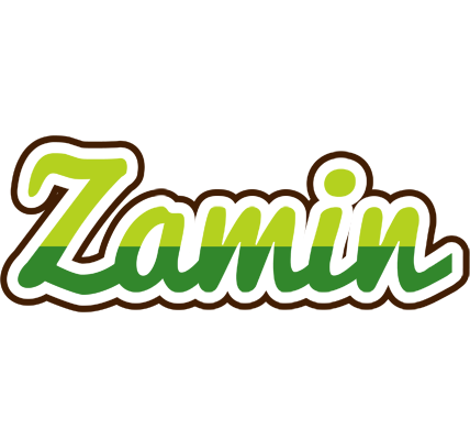 Zamin golfing logo
