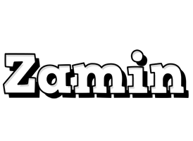 Zamin snowing logo