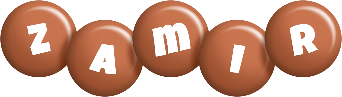Zamir candy-brown logo