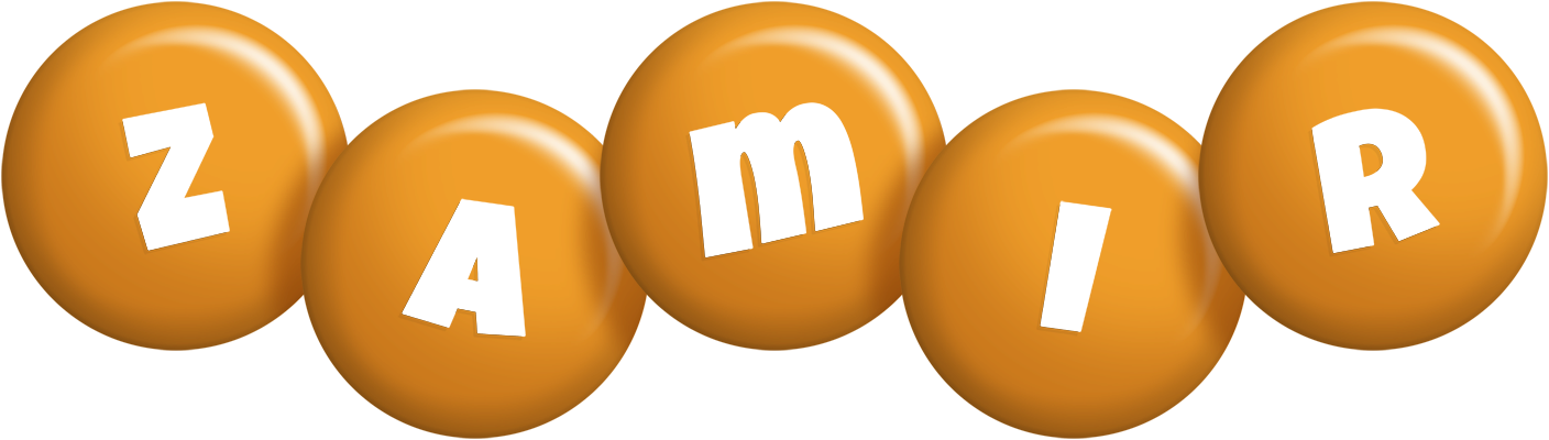 Zamir candy-orange logo