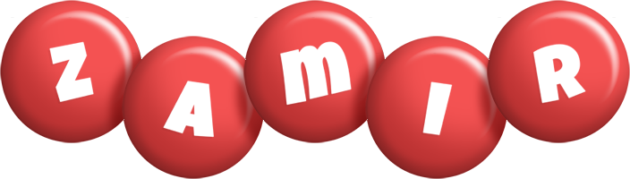 Zamir candy-red logo
